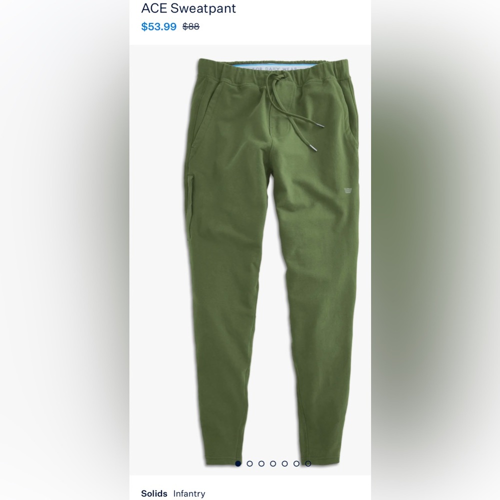 Mack Weldon ACE Sweatpant, Large
